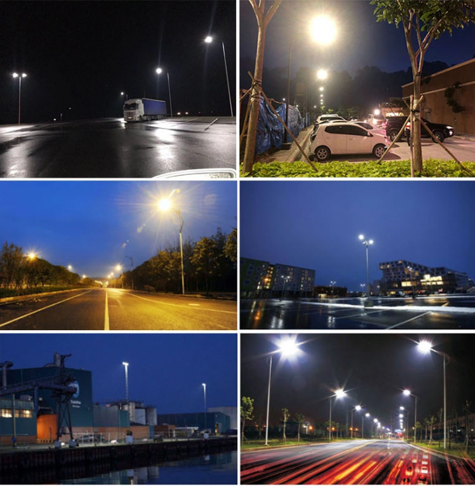 ENECのCB EMC LVDは5年のToolless LEDの街灯100W 16000lmを保証6証明した