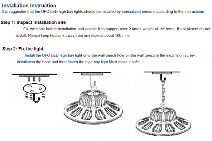 セリウムRoHSは高い湾ライトLumileds 3030がMeanwellの運転者10を欠く防水UFO LEDを承認した